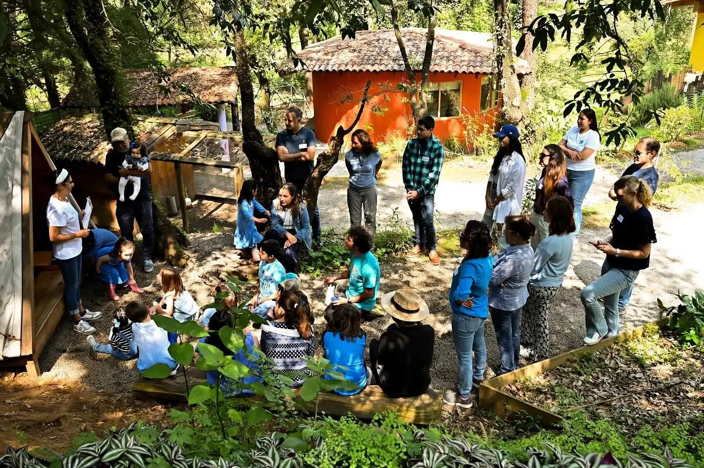 Niños en el ambiente Montessori Valle de Bravo